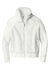 Ogio LOG815 Womens Luuma Sherpa Fleece Full Zip Jacket Ivory Snow Flat Front