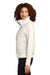 Ogio LOG815 Womens Luuma Sherpa Fleece Full Zip Jacket Ivory Snow Model Side