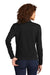 Ogio LOG820 Womens Hinge Full Zip Jacket Blacktop Model Back