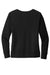 Ogio LOG825 Womens Luuma Flex V-Neck Sweatshirt Blacktop Flat Back