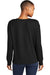 Ogio LOG825 Womens Luuma Flex V-Neck Sweatshirt Blacktop Model Back