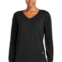 Ogio Womens Luuma Flex V-Neck Sweatshirt - Blacktop