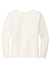 Ogio LOG825 Womens Luuma Flex V-Neck Sweatshirt Ivory Snow White Flat Back