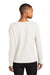 Ogio LOG825 Womens Luuma Flex V-Neck Sweatshirt Ivory Snow White Model Back