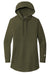 Ogio LOG827 Womens Luuma Flex Hooded Sweatshirt Hoodie w/ Pockets Deep Olive Green Flat Front