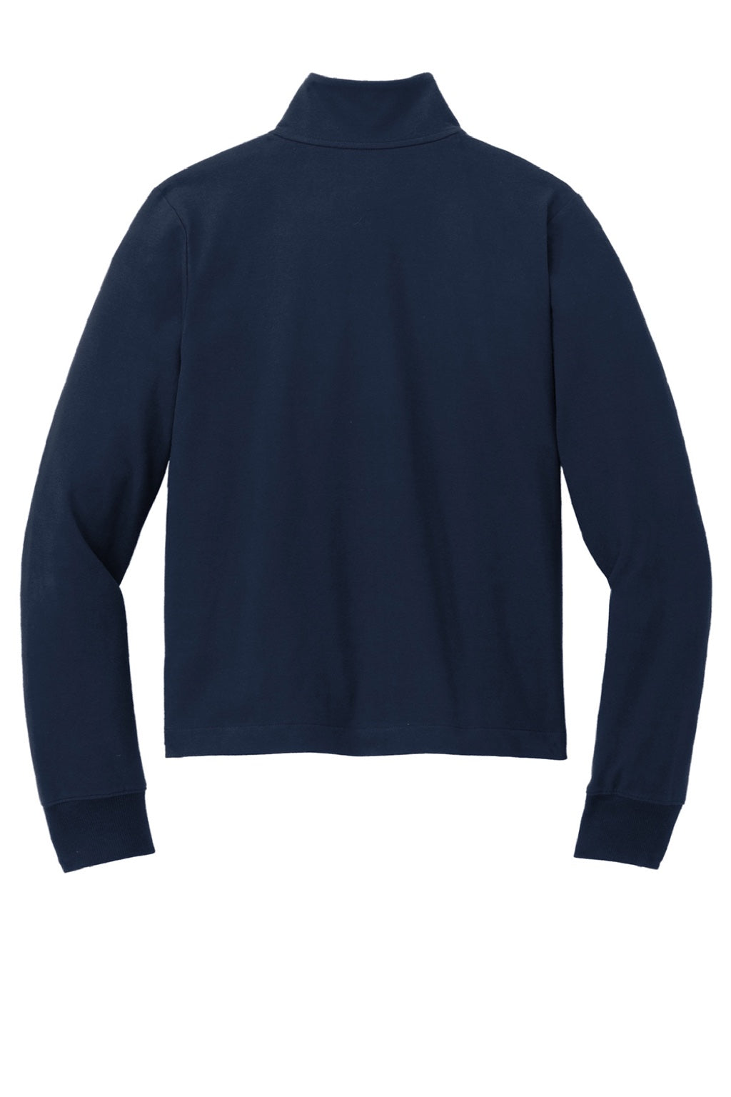 Ogio LOG830 Womens Outstretch Full Zip Jacket River Navy Blue Flat Back