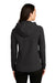 Ogio LOG850 Womens Bolt Full Zip Hooded Sweatshirt Hoodie w/ Pockets Blacktop Model Back