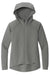 Ogio LOG850 Womens Bolt Full Zip Hooded Sweatshirt Hoodie w/ Pockets Turbo Grey Flat Front