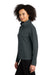 Ogio LOG860 Womens Transcend Full Zip Sweatshirt w/ Pockets Tarmac Grey Model Side