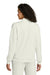 Ogio LOG862 Womens Transcend Fleece Cardigan Sweatshirt w/ Pockets Opal White Model Back