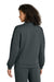 Ogio LOG862 Womens Transcend Fleece Cardigan Sweatshirt w/ Pockets Tarmac Grey Model Back