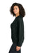 Ogio LOG863 Womens Transcend Fleece Crewneck Sweatshirt Blacktop Model Side