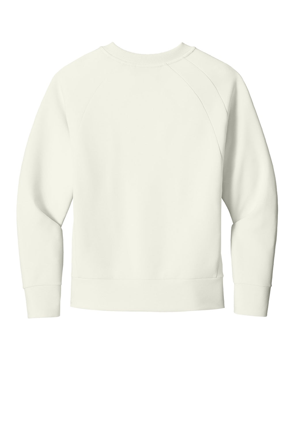 Ogio LOG863 Womens Transcend Fleece Crewneck Sweatshirt Opal White Flat Back