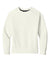 Ogio LOG863 Womens Transcend Fleece Crewneck Sweatshirt Opal White Flat Front
