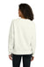Ogio LOG863 Womens Transcend Fleece Crewneck Sweatshirt Opal White Model Back