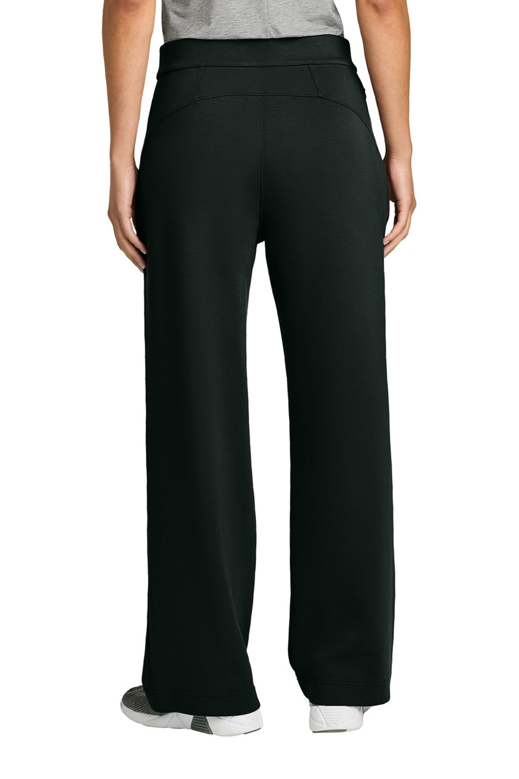 Ogio LOG864 Womens Transcend Fleece Sweatpants w/ Pockets Blacktop Model Back