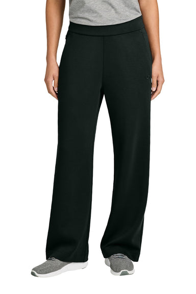 Ogio LOG864 Womens Transcend Fleece Sweatpants w/ Pockets Blacktop Model Front