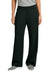 Ogio LOG864 Womens Transcend Fleece Sweatpants w/ Pockets Blacktop Model Front