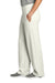 Ogio LOG864 Womens Transcend Fleece Sweatpants w/ Pockets Opal White Model Side
