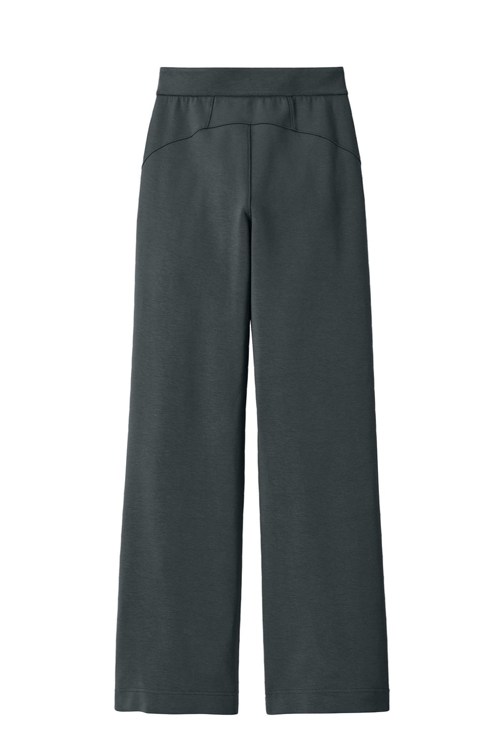 Ogio LOG864 Womens Transcend Fleece Sweatpants w/ Pockets Tarmac Grey Flat Back