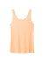 Port & Company LPC099TT Womens Beach Wash Garment Dyed Tank Top Peach Flat Back