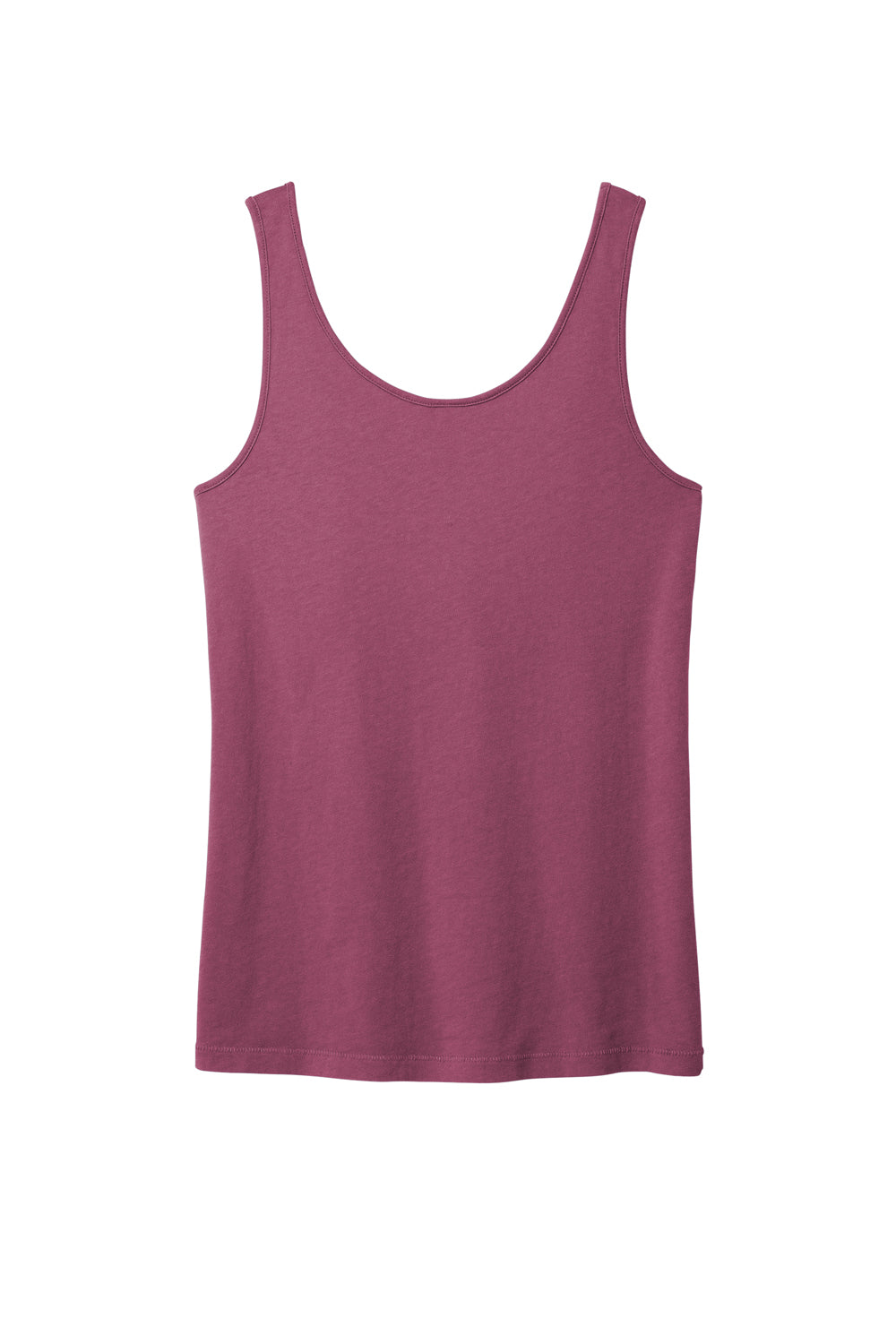 Port & Company LPC099TT Womens Beach Wash Garment Dyed Tank Top Vintage Raspberry Flat Back