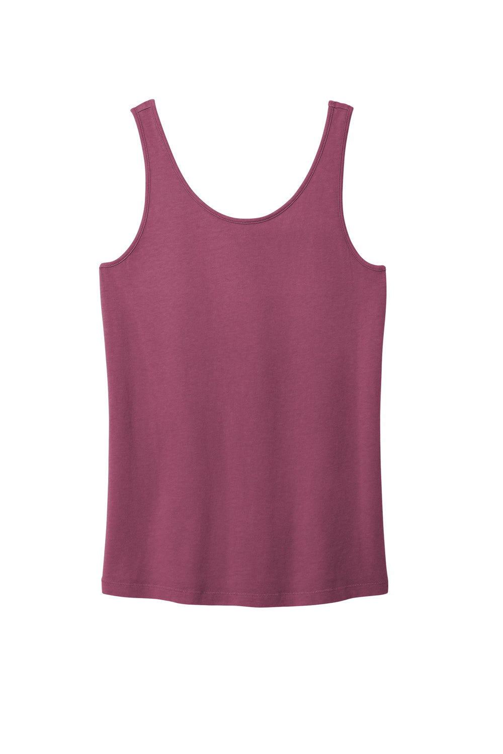 Port & Company LPC099TT Womens Beach Wash Garment Dyed Tank Top Vintage Raspberry Flat Front