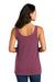 Port & Company LPC099TT Womens Beach Wash Garment Dyed Tank Top Vintage Raspberry Model Back