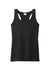 Port & Company LPC380TT Womens DryZone Moisture Wicking Performance Tank Top Jet Black Flat Front