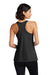 Port & Company LPC380TT Womens DryZone Moisture Wicking Performance Tank Top Jet Black Model Back