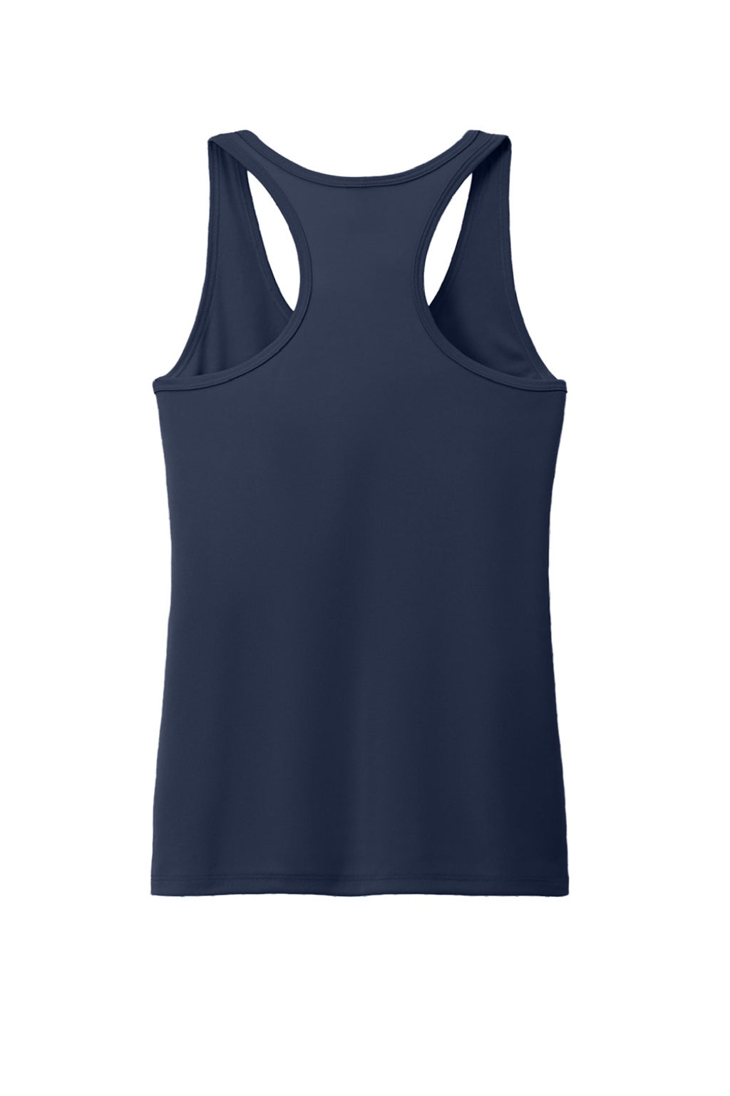 Port & Company LPC380TT Womens DryZone Moisture Wicking Performance Tank Top True Navy Blue Flat Back