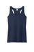 Port & Company LPC380TT Womens DryZone Moisture Wicking Performance Tank Top True Navy Blue Flat Front