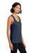 Port & Company LPC380TT Womens DryZone Moisture Wicking Performance Tank Top True Navy Blue Model Side