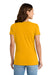 Port & Company LPC450V Womens Fan Favorite Short Sleeve V-Neck T-Shirt Bright Gold Model Back