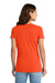 Port & Company LPC450V Womens Fan Favorite Short Sleeve V-Neck T-Shirt Orange Model Back