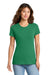 Port & Company LPC450 Womens Fan Favorite Short Sleeve Crewneck T-Shirt Athletic Kelly Green Model Front