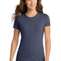 Port & Company Womens Fan Favorite Short Sleeve Crewneck T-Shirt - Heather Navy Blue