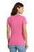 Port & Company LPC450 Womens Fan Favorite Short Sleeve Crewneck T-Shirt New Pink Model Back