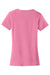 Port & Company LPC450 Womens Fan Favorite Short Sleeve Crewneck T-Shirt New Pink Flat Back