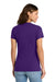 Port & Company LPC450 Womens Fan Favorite Short Sleeve Crewneck T-Shirt Team Purple Model Back
