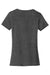 Port & Company LPC450 Womens Fan Favorite Short Sleeve Crewneck T-Shirt Heather Dark Grey Flat Back