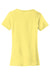 Port & Company LPC450 Womens Fan Favorite Short Sleeve Crewneck T-Shirt Yellow Flat Back