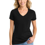 Port & Company Womens Fan Favorite Short Sleeve V-Neck T-Shirt - Jet Black