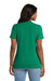 Port & Company LPC54V Womens Core Short Sleeve V-Neck T-Shirt Kelly Green Model Back