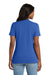 Port & Company LPC54V Womens Core Short Sleeve V-Neck T-Shirt Royal Blue Model Back
