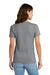Port & Company LPC61 Womens Essential Short Sleeve Crewneck T-Shirt Heather Grey Model Back