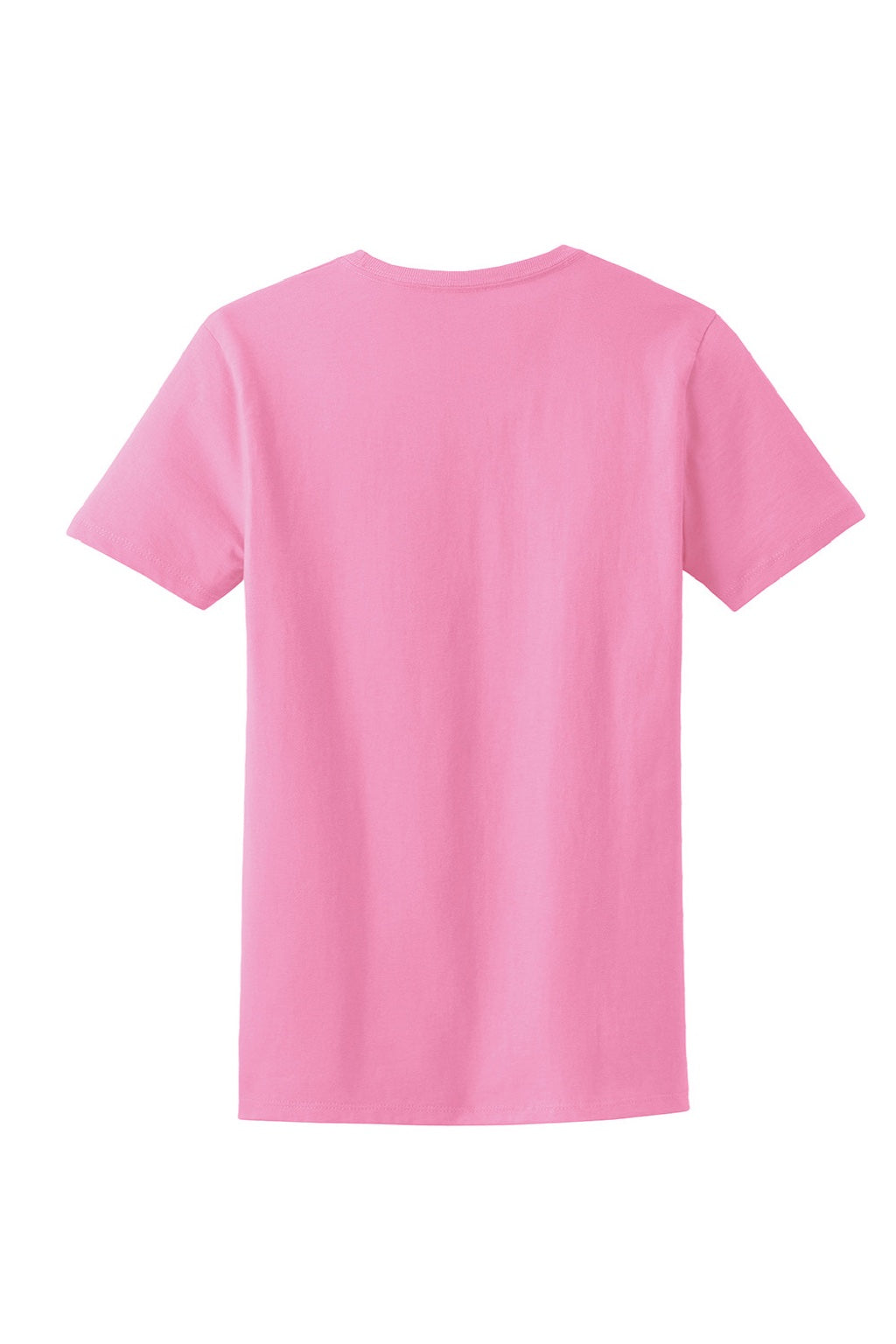 Port & Company LPC61 Womens Essential Short Sleeve Crewneck T-Shirt Candy Pink Flat Back