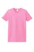 Port & Company LPC61 Womens Essential Short Sleeve Crewneck T-Shirt Candy Pink Flat Front