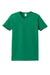 Port & Company LPC61 Womens Essential Short Sleeve Crewneck T-Shirt Kelly Green Flat Front