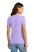 Port & Company LPC61 Womens Essential Short Sleeve Crewneck T-Shirt Lavender Purple Model Back